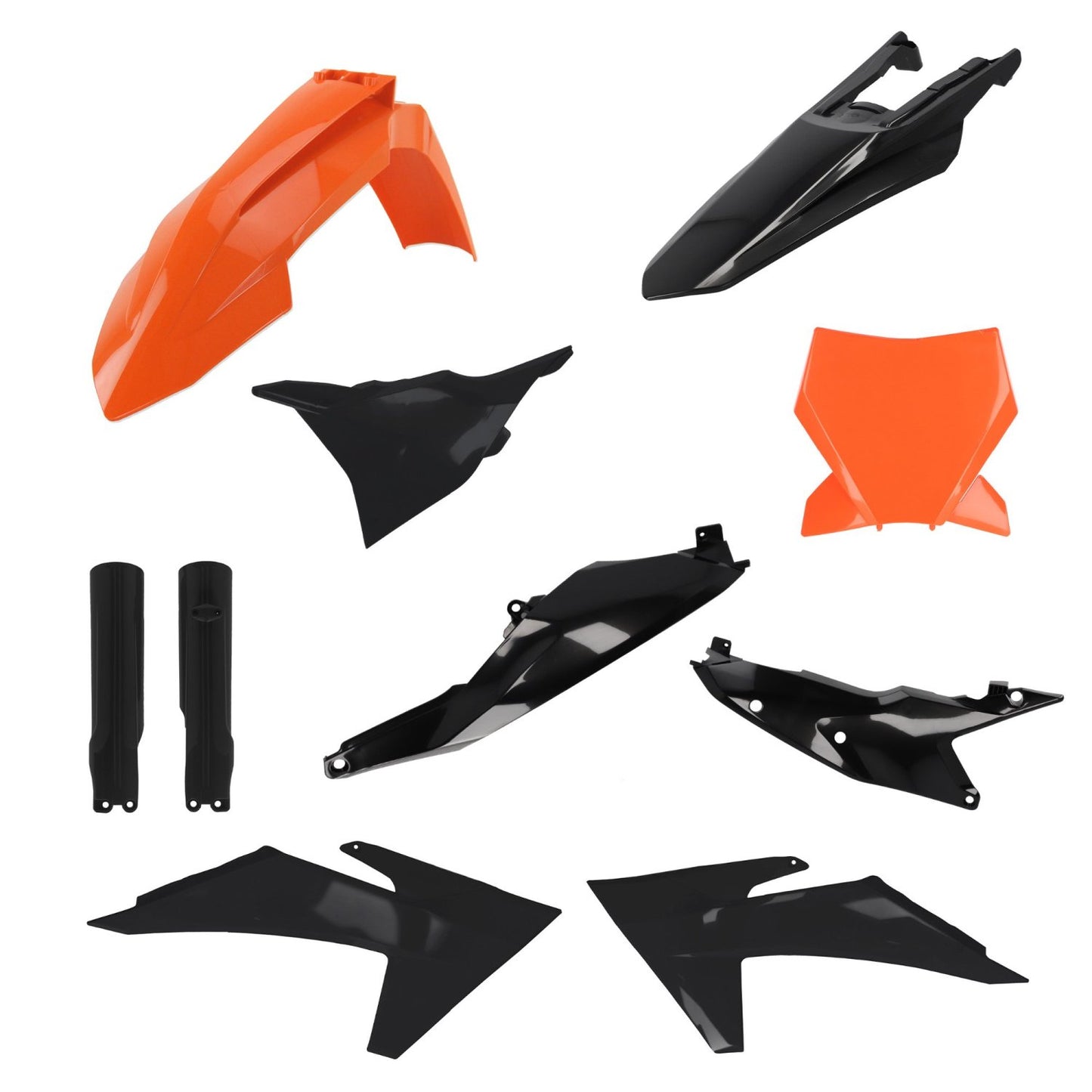 KTM SX SXF 23-24 ORANGE BLACK PLASTIC KIT (iPLASTIX)
