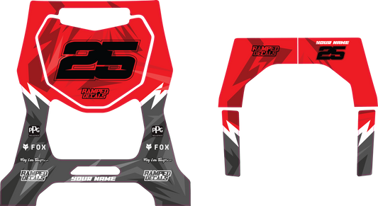 ACERBIS BIKE STAND GRAPHICS - RED EYE