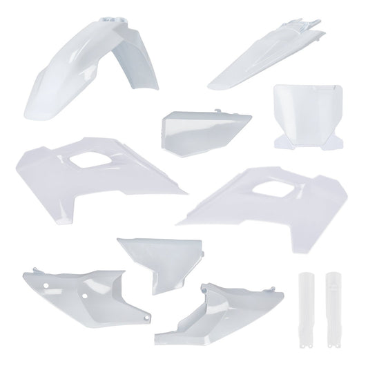 HUSQVARNA TC FC 23-24 WHITE PLASTIC KIT (iPLASTIX)